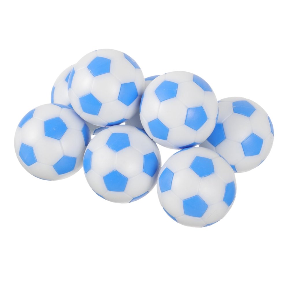 FAVOMOTO 8pcs Mini Foosball Tabletop Soccer Game Replacement Desktop Footballs for Home Party Fun Accessories for Table Games Design