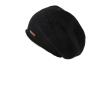 100% Cashmere Beanies Hat for Women Winter Knitted Solid Twist Warm Soft Slouchy Headgears Hats Ear Protect Skullies Bonnet (Color : Black, Size : One Size) view 1