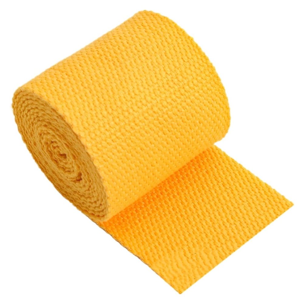 Canvas Cotton Webbing Straps 20mm Tape Upholstery Backpack Luggage Strapping DIY Crafts, 5/10/20Yards Length(Color:Wit, Size : 20MM x 5Yard) (Color : Unique Colour, Size : 20MM x 5Yard)