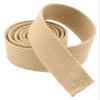 Canvas Cotton Webbing Straps 20mm Tape Upholstery Backpack Luggage Strapping DIY Crafts, 5/10/20Yards Length(Color:Wit, Size : 20MM x 5Yard) (Color : Khaki, Size : 20MM x 5Yard) view 1
