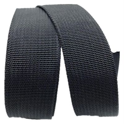 3/4 inch Webbing Strap, Polypropylene Webbing 20mm, Upholstery Nylon Webbing(Color:Blu, Size : 20mm/5Yards) (Color : Black, Size : 20mm/5Yards)