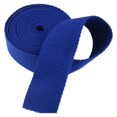 Webbing Strap,Cotton Webbing Straps for Bags Luggage Cargo Strapping,10Yard/roll(Color:Wit, Size : 50MM) (Color : Blu, Size : 50MM)
