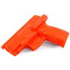 American Safety Props - Non-Functional Solid Polymer Holster Molding Gun Prop - (Prepped) - Blaze Orange - U.S.A. Made - Compatible with Taurus G2C view 1