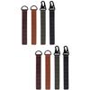 VANZACK 8pcs Outdoor Camping Tent Poles Pop up Tent Stakes Peg Sleeve Leather Stake Holder Storage Organizer Bag view 1