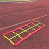 predolo Footwork Ladder Agility Training Ladder Creeping Stairs Motor Development Speed Ladder Workout Ladder for Backyard Outdoor, 3M view 2