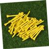 WOONEKY 100pcs Yellow Wooden Golf Tees Yards Tees for Outdoor Sports and Design for Driving Range and Practice Sessions view 2
