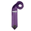 Jacob Alexander Boy's Prep Solid Color Self-Tie Regular Length Neck Tie - Wisteria view 2