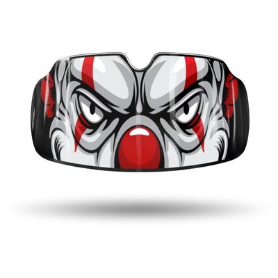 Impact Quick-Fit All Sports Mouthguard Boxing, MMA, Lacrosse, Football, Hockey, Basketball, Jiu-Jitsu, and More (Killer Clown, Youth)
