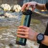 Hydro Flask 24 Oz Lightweight Trail Series Wide Flex Cap Obsidian- Hiking Water Bottle view 3