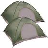 5 Pack Emergency Waterproof Pop Up Tents for Camping, Homeless People Bulk Cold Weather Outdoor 6 Person Tents with Rain Fly, Carrying Bag view 1