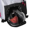 Wilson Super Tour Pickleball Bag - Holds up to 3 Paddles, Grey/Red/Black view 4