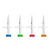 4pcs Plastic Golf Training Ball Tees Stand Height Adjustable Golf Tees Outdoor Step Down Golf Ball Holder Golf Gift Step Down Golf Ball Holder Adjustable Height Golf Accessories Lightweight Golf Tool view 2