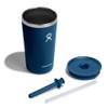 20 OZ All Around Tumbler Straw LID Indigo Blue view 4