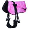 CHALLENGER Horse Neoprene Padded Anti-Slip Breathable Pink Bareback Saddle Pad 39TS26 view 3