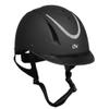 OVATION OV Z-6 Glitz II Helmet, Color: Black Glitter Silver, Size: XXS/XS (400041BKGSVXXSX) view 1