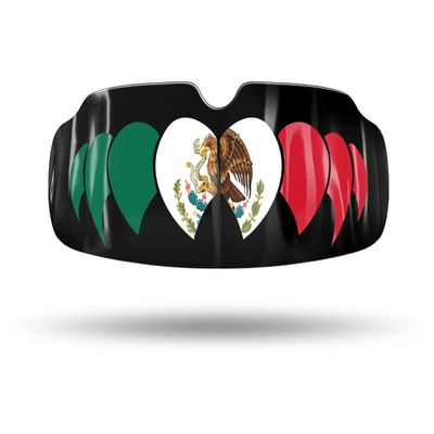 Impact Quick-Fit All Sports Mouthguard Boxing, MMA, Lacrosse, Football, Hockey, Basketball, Jiu-Jitsu, and More (Mexico Fangs, Youth)