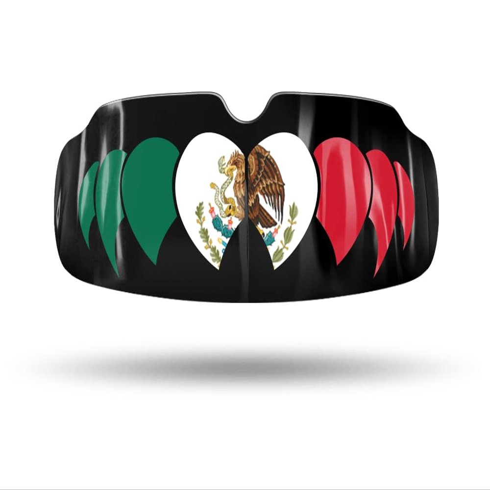 Impact Quick-Fit All Sports Mouthguard Boxing, MMA, Lacrosse, Football, Hockey, Basketball, Jiu-Jitsu, and More (Mexico Fangs, Youth)