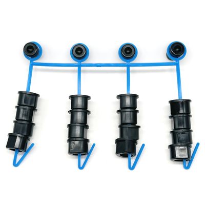Concept2 Scull Oarlock Bushings Set for 1/2 inch Rigger Pin, 1 to 7 Degrees, 391 Black