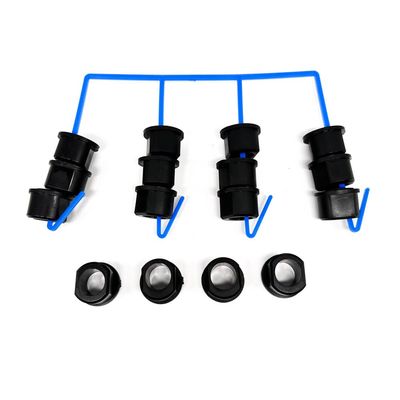 Concept2 Sweep Oarlock Bushings Set for 9/16 inch Rigger Pin, 1 to 7 Degrees, 390 Black