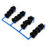Concept2 Sweep Oarlock Bushings Set for 9/16 inch Rigger Pin, 1 to 7 Degrees, 390 Black view 2