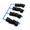 Concept2 Sweep Oarlock Bushings Set for 9/16 inch Rigger Pin, 1 to 7 Degrees, 390 Black view 4
