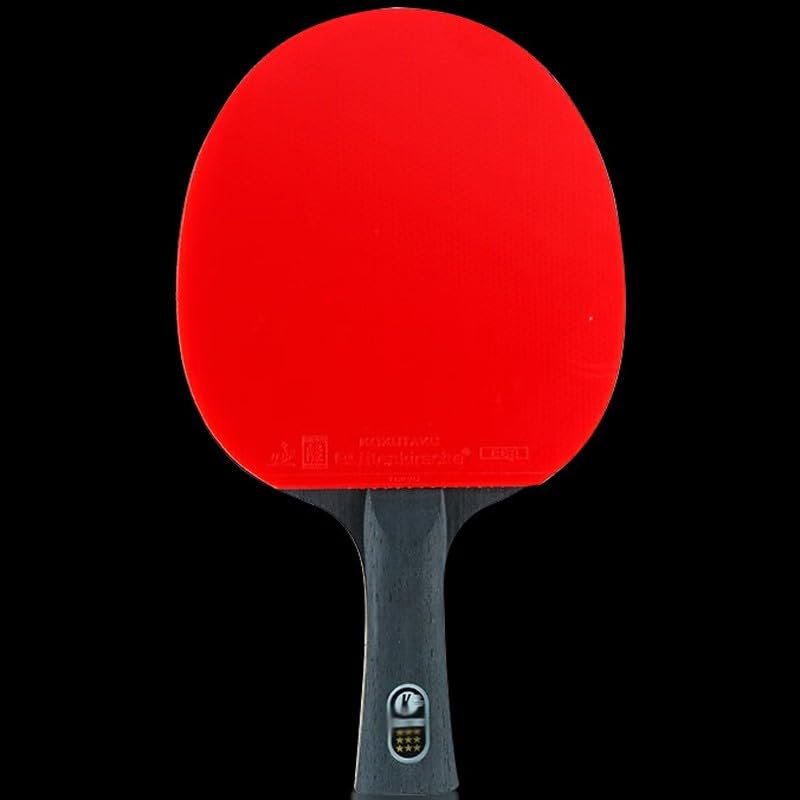 JITEM Ping Pong Paddle, Replaceable Rubber Table Tennis Paddle, High-Performance Table Tennis Racket for Professional Players and Coaches(Color:A)