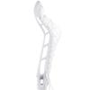 Womens Mark 2 Offense Lacrosse Head Strung with Tech Trad (High Pocket - White/White) view 3