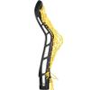 Womens Mark 2 Defense Lacrosse Head Strung with Tech Trad (Mid Pocket - Black/Yellow) view 3