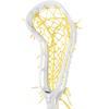 Womens Mark 2 Midfield Lacrosse Head Strung with Tech Trad (High Pocket - White/Yellow) view 2