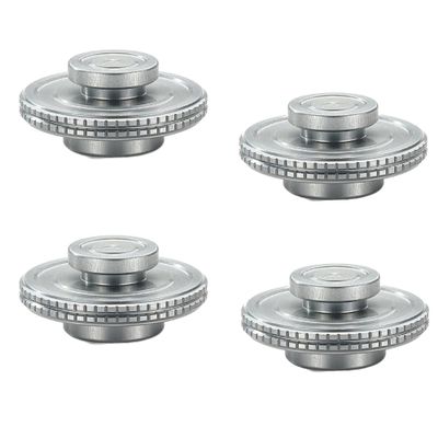 CAMPINGMOON 4pcs Cap for Camping Gas Fuel Canister with EN417 Lindal Valve M-108-4P