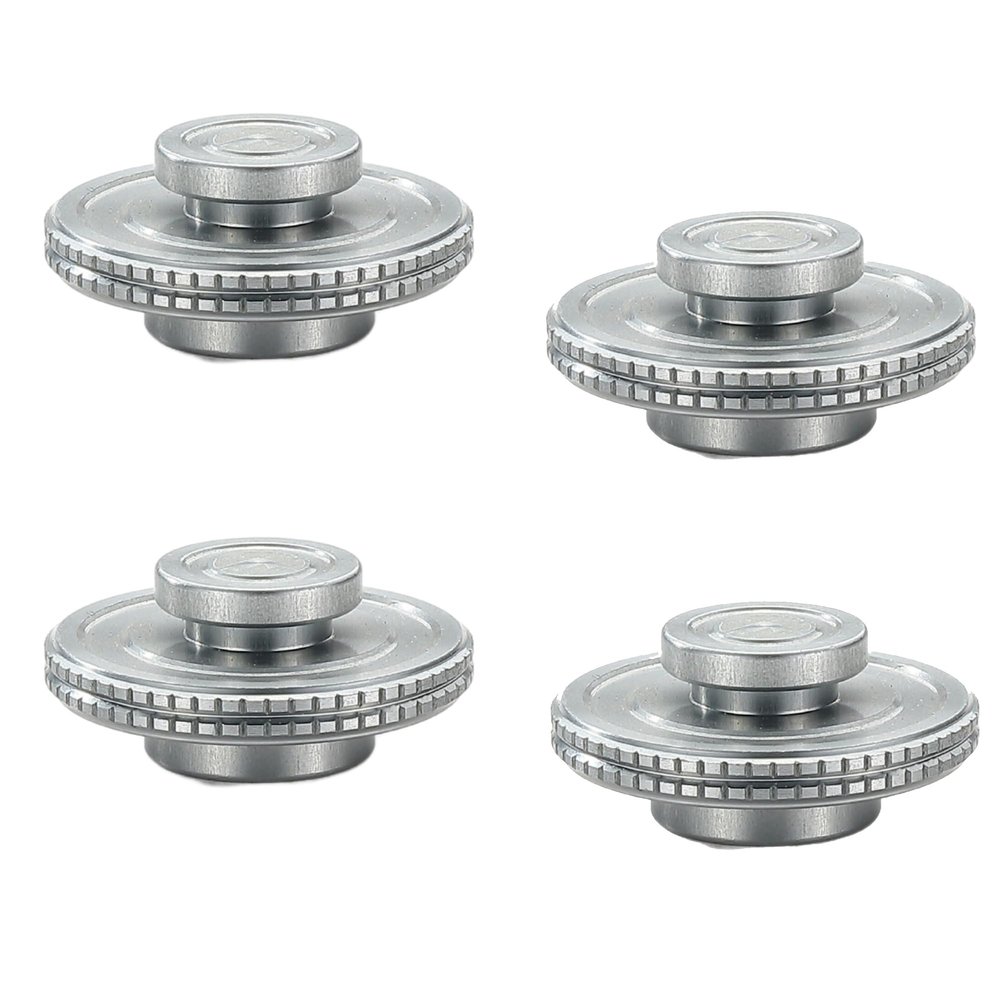 CAMPINGMOON 4pcs Cap for Camping Gas Fuel Canister with EN417 Lindal Valve M-108-4P