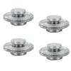 CAMPINGMOON 4pcs Cap for Camping Gas Fuel Canister with EN417 Lindal Valve M-108-4P view 1