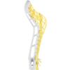 Womens Mark 2 Defense Lacrosse Head Strung with Tech Trad (High Pocket - White/Yellow) view 3