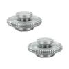 CAMPINGMOON 2pcs Cap for Camping Gas Fuel Canister with EN417 Lindal Valve M-108-2P view 1
