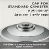 CAMPINGMOON 2pcs Cap for Camping Gas Fuel Canister with EN417 Lindal Valve M-108-2P view 2