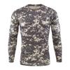 ZYXTIM Mens Hiking Shirts Long Sleeve Casual Slim Fit Moisture Wicking Fishing Swim Workwear Tee Workout Running Gym Tops(Army Green,Medium) view 2