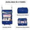 Bukere Hanging Packing Shelves for Luggage Suitcase, Portable Travel Cube Bag Organizer, Travel Essentials, Compression Closet Storage Organizer, X-Large Capacity view 4