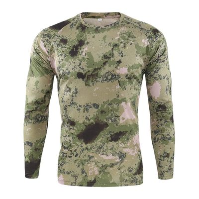 ZYXTIM Mens Hiking Shirts Long Sleeve Casual Slim Fit Moisture Wicking Fishing Hiking Swim Tactical Workwear Workout Running Gym Toops(Green,Small)