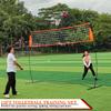 12FT Portable Volleyball Net Set with Height Adjustable Poles for Backyard view 2