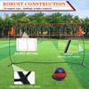 12FT Portable Volleyball Net Set with Height Adjustable Poles for Backyard view 4