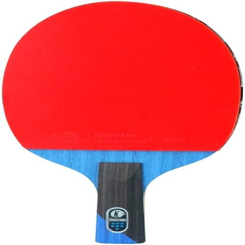 JITEM Professional Performance Ping Pong Paddle with Bag, Competition Table Tennis Paddle, Replaceable Rubber Table Tennis Racket(Color:A), Size