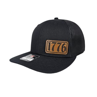1776 - Small Patched Hat (US, Alpha, Large, Black)