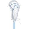 StringKing Womens Complete 2 Pro Midfield Lacrosse Stick - Tech Trad Pocket - Composite Pro Shaft (High Pocket - White/Carolina) view 2