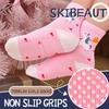 SkiBeaut Toddlers Girls Socks 12 Pairs Non Slip Skid Crew Socks with Grips for Little Girl Toddler Kids Gripper Socks for 1-3 Years Girls view 4