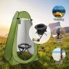 BLIKA Portable Toilet for Camping & Travel - 300LBS Weight Capacity, Folding Toilet with Removable Plastic Ring and Bags view 2