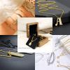 RUOMOODDZ Zebra wood necklace box retro necklace gift box can hold bracelets small pendants can be used as a DIY commemorative gift box for Christmas, Valentine's Day birthdays and family activities view 2