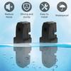 4PCS 2 Pairs Bicycle Brake Pads Replacement Compatible with Magura HS11/HS22/HS24/HS33 Rubber Road Bike Brake Covers Bike Accessories Black view 4