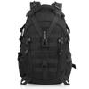 aiGear Tactical Backpack for Men, 25L Military Backpack, 3-Day Bug Out Bag for Camping Hiking Hunting with Molle System Army Daypack (25L Black) view 1