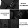 aiGear Tactical Backpack for Men, 25L Military Backpack, 3-Day Bug Out Bag for Camping Hiking Hunting with Molle System Army Daypack (25L Black) view 3