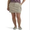 Lee Women's Ultra Lux Comfort with Flex-to-Go Cargo Skort Pioneer Beige 18 view 1